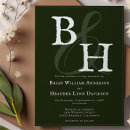 Pesquisar por verde esmeralda casamento convites Iniciais