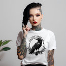 Pesquisar por corvo camisetas Gótico