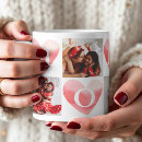 Pesquisar por amor vermelho do coração canecas Mães