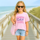 Pesquisar por aniversário cor de rosa camisetas Menina