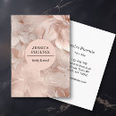 Pesquisar por flores cartao de visita Negócio