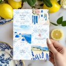 Pesquisar por europeu casamento convites Santorini