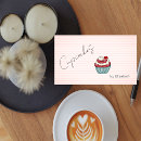 Pesquisar por cereja do cupcake cartao de visita Cupcakes