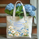 Pesquisar por flor branca azul bolsas Dama de honra