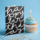 Pesquisar por black white cartoes Feliz aniversário