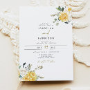 Pesquisar por floral amarelo do casamento convites Para