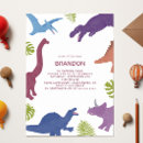 Pesquisar por dinossauro aniversário convites De dino