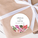 Pesquisar por hibiscus casamento adesivos Floral aquarela