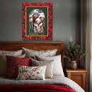Pesquisar por natal verde vermelho pósteres Floral
