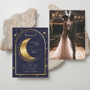 Pesquisar por místico casamento convites Lua e estrelas