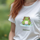 Pesquisar por sapo dos desenhos animados camisetas Para ela
