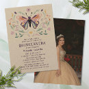 Pesquisar por borboleta floral convites Para 15 de quinceañera