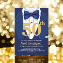 Pesquisar por do 70 do azul e do ouro aniversário convites Para ele