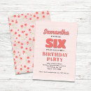 Pesquisar por sexto aniversário convites Minimalista