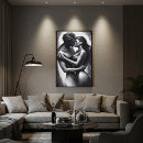 Pesquisar por amor eterno impressão de canvas Abraço