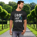 Pesquisar por surdo camisetas Perda auditiva