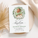 Pesquisar por photo christening convites Bebê menino