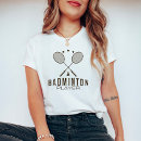Pesquisar por raquete de badminton camisetas Peteca