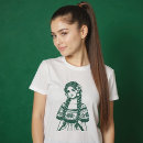 Pesquisar por linha verde camisetas Arte de linha