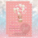Pesquisar por balão cor de rosa convites Bebê