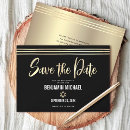 Pesquisar por black gold save the date convites Salvar a data