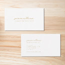 Pesquisar por branco ouro cartao de visita Minimalista