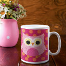 Pesquisar por corujas cor de rosa canecas Para ela