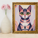Pesquisar por gatos coloridos pôsteres pósteres Qualquer pessoa
