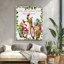 Pesquisar por bicicleta verde pôsteres pósteres Flores