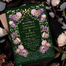 Pesquisar por roxo verde casamento convites Floral