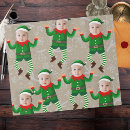 Pesquisar por papai noel alegre papel de presente Vintage
