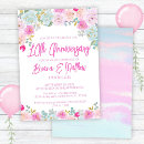 Pesquisar por 10 anos de convites aniversário casamento Floral