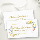 Pesquisar por primavera flores cartao de visita Moderno