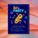 Pesquisar por glow party convites Para ela