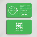 Pesquisar por verde e branco padrao cartao de visita Mídia social