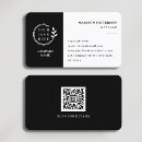 Pesquisar por modelo preto e branco padrao cartao de visita Adicionar o seu logótipo