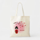 Pesquisar por boneca kokeshi bolsas tote Geisha