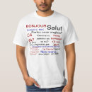 Pesquisar por français camisetas Engraçado