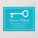 Pesquisar por chave azul convites Mudança de endereço