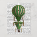Pesquisar por balão verde cartoes postais Balão de ar quente