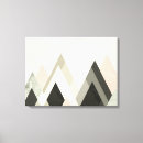 Pesquisar por diamantes impressão de canvas Triângulos