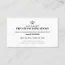 Pesquisar por investigação privada cartao de visita Detetive