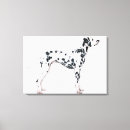 Pesquisar por cortado impressão de canvas Cão