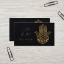 Pesquisar por mão hamsa cartao de visita Ouro