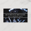 Pesquisar por mecânico da bicicleta cartao de visita Motocicleta
