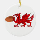 Pesquisar por bola de rugby ornamentos Vermelho