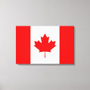 Pesquisar por canadense impressão de canvas Folha de mapa