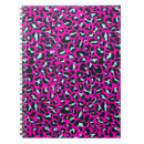 Pesquisar por leopardo impressão cadernos de notas Rosa