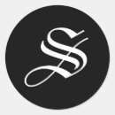 Pesquisar por monograma s adesivos Preto