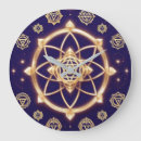 Pesquisar por geometria sagrado relogios de parede Arte espiritual
